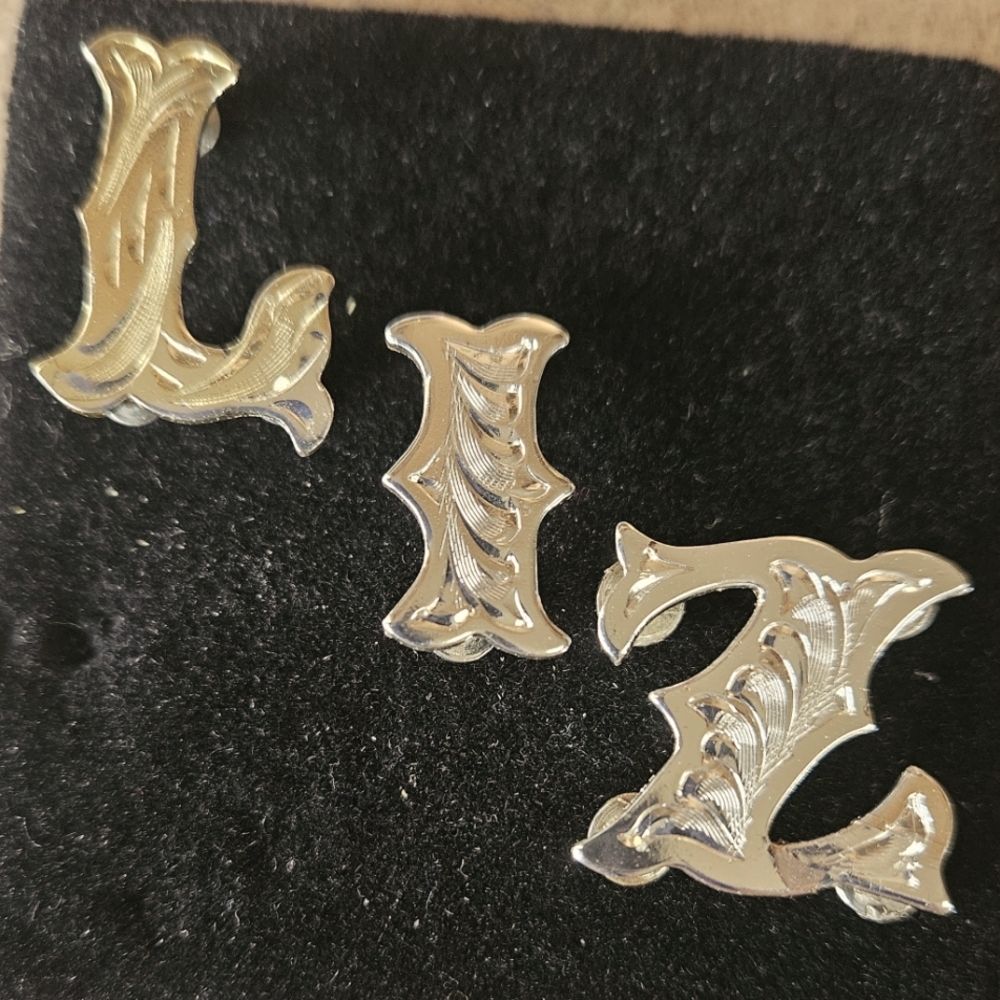 Montana Silver Name Letters